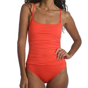 La Blanca Island Goddess One-piece Swimsuit.... NWT...Size 10